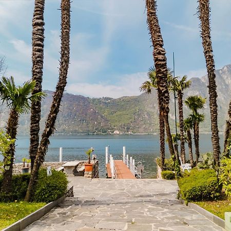 Luganersee, Pool, Strand, Parkplatz, Suite 204 بيسون المظهر الخارجي الصورة